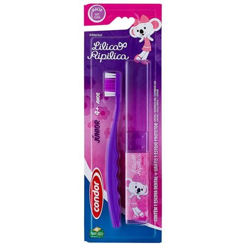 ESCOVA DENTAL CONDOR INFANTIL LILICA BAMBINOS 6 - 24 MESES REF.3161-3