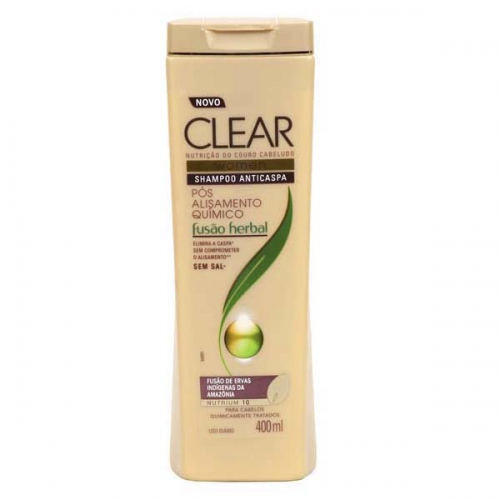 Shampoo Clear Herbal Pos Alisamento 200ml