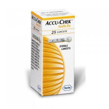 Lancetas Accu-Check Softclix 25 Unidades