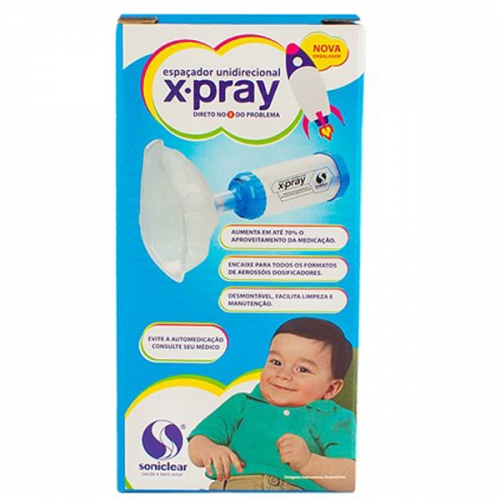 Espacador X-Pray Soniclear Infantil Azul 1 unidade