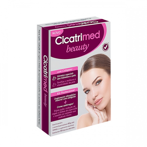 CicatrimED Beauty Kit Creme Antirrugas + Suplemento Vitamínico Mineral