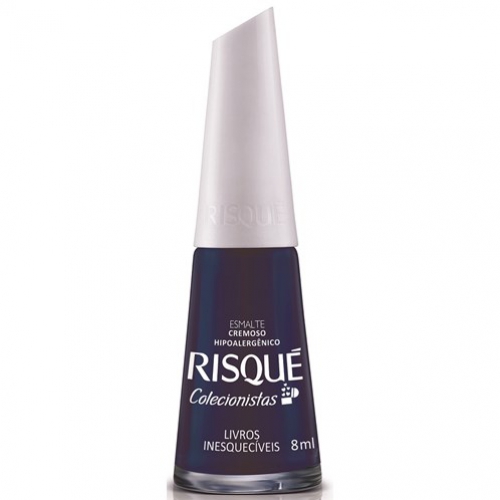 ESMALTE RISQUE COLECIONISTAS LIVROS INESQUECIVEIS