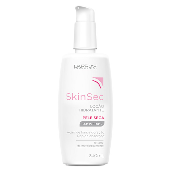 SKINSEC LOÇÃO HIDRATANTE CORPORAL SEM PERFUME 240ML