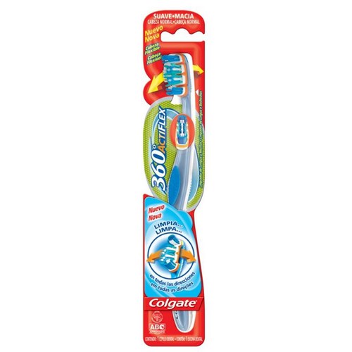 Escova Dental Colgate 360 Active Flex  Com 1 Unidade