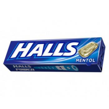 HALLS MENTOL 10UN 37GR