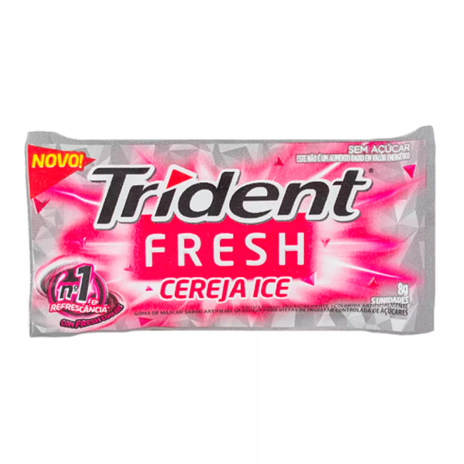 TRIDENT XFRESH C/5 8GR CEREJA