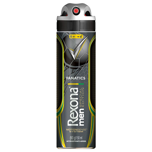 Desodorante Rexona Fanatics Aerosol 90g