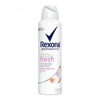Desodorante Aerosol Rexona Flores Brancas e Lichia 150ml