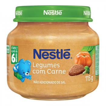 Papinha Nestle Baby Carne Legumes 115g