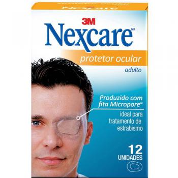 Protetor Ocular 3M Adulto com 12 Unidades