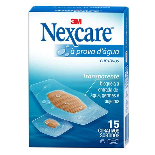 Curativo 3M Nexcare À Prova D'Água Sortidos