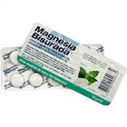 Magnesia Bisurada Sabor Menta com 10 Pastilhas