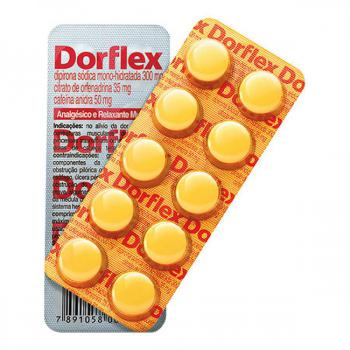 Dorflex 300mg + 35mg + 50mg 10 comprimidos