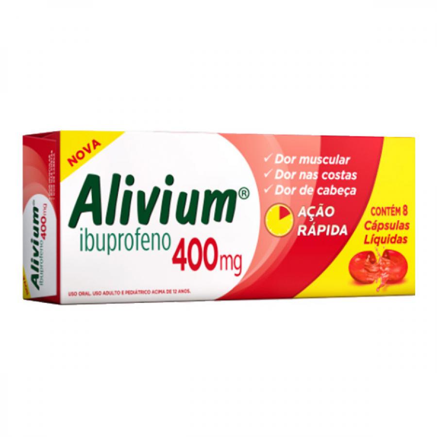 Alivium 400mg 8 Capsulas