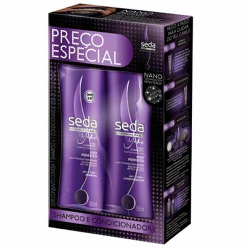Shampoo + Condicionador Seda Liso Perfeito 350ml