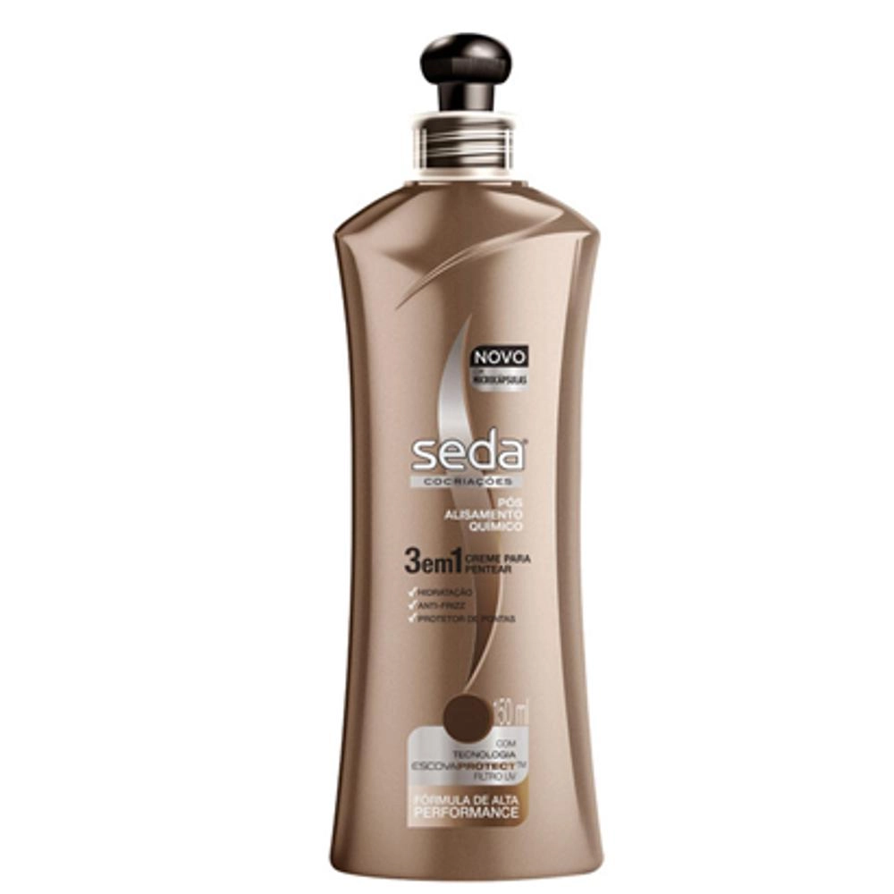 Creme De Pentear Seda Pós Alisamento Quimico 150ml