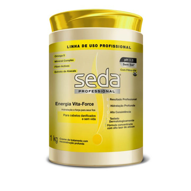 Creme De Tratamento Seda Energia Vita Force 1kg
