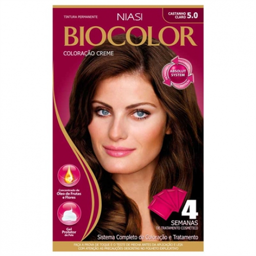 Tintura Biocolor Creme 5.0 Castanho Claro