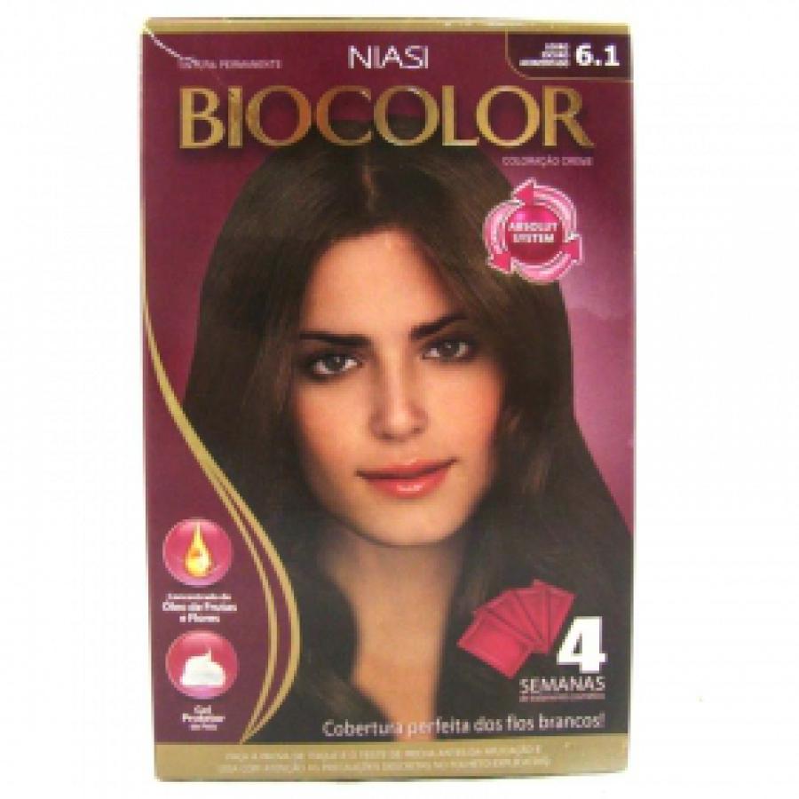 TINTURA BIOCOLOR 6.1 LOURO CINZA MODERNO