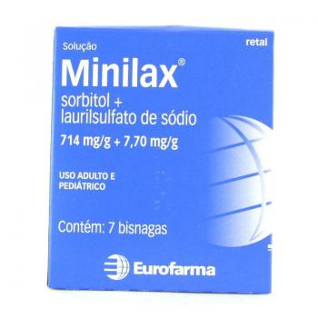 Minilax com 7 Bisnagas 6,5g