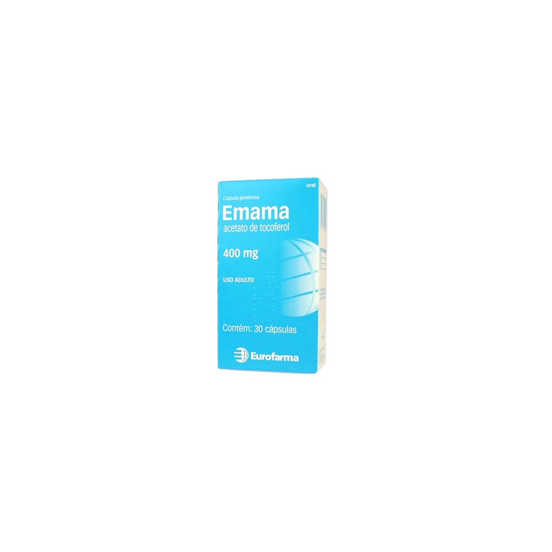 Emama 400mg com 30 capsulas