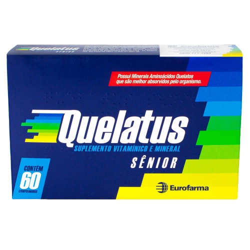 Quelatus Senior com 60 Comprimidos