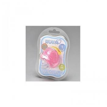 Chupeta Kuka Silicone Soft 0 a 6 Meses, Rosa