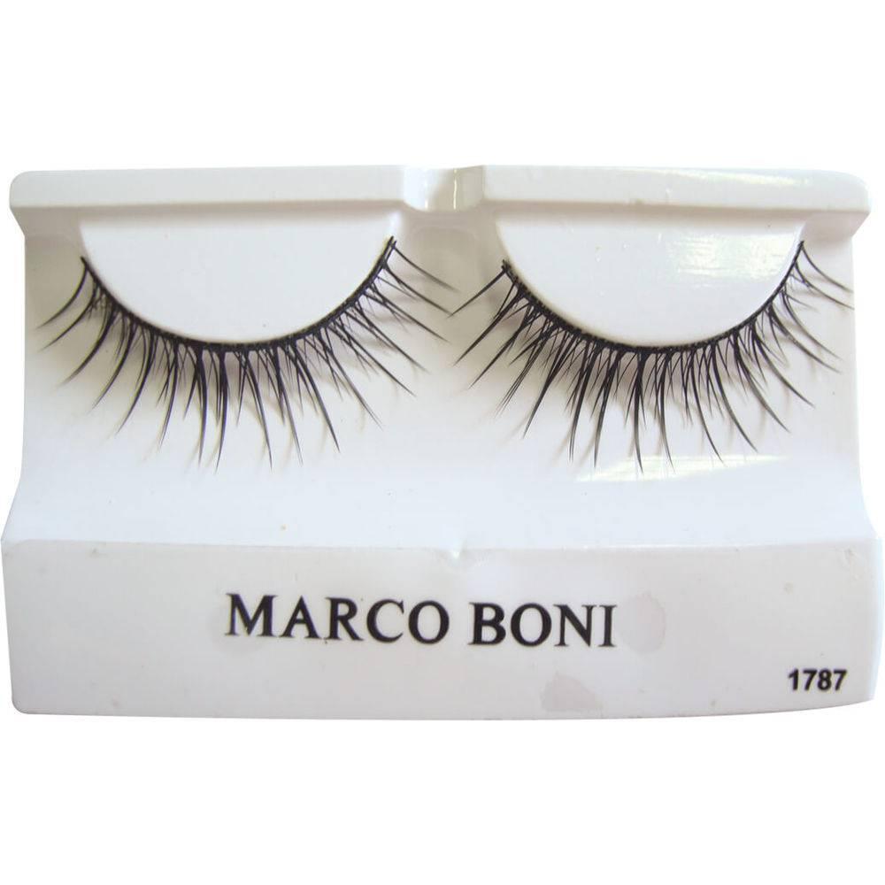 Cílios Postiços Preto Liso Volume Médio Marco Boni 1787B