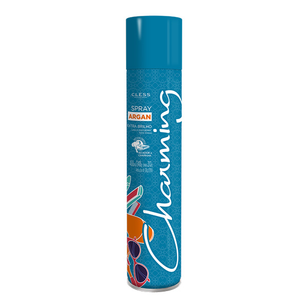 HAIR SPRAY CHARMING ARGAN 400ML