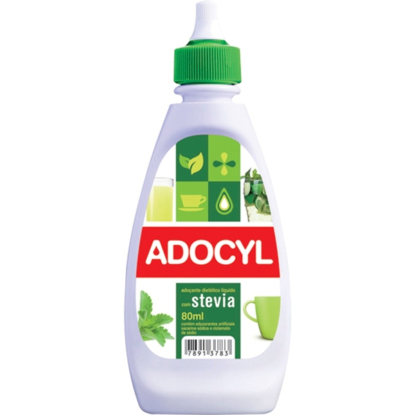 Adocante Adocyl Stevia Liquido 80ml