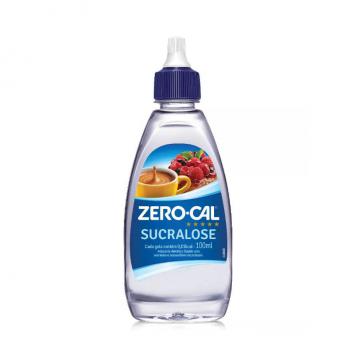 Adocante Zero-Cal Sucralose tradicional, liquido com 100mL