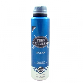 Desodorante Aerossol Tres Marchand Ocean 150ml