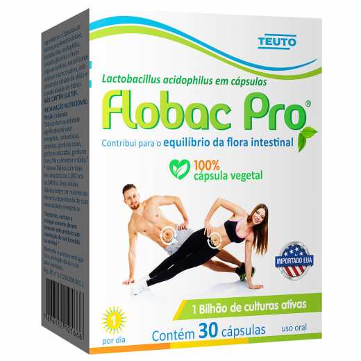 Flobac Pro 55mg 30 capsulas