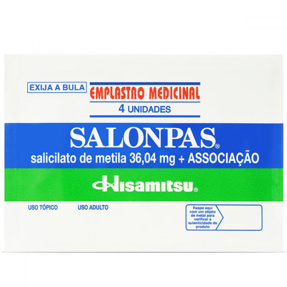 SALONPAS EMPLASTO PEQ.C/4