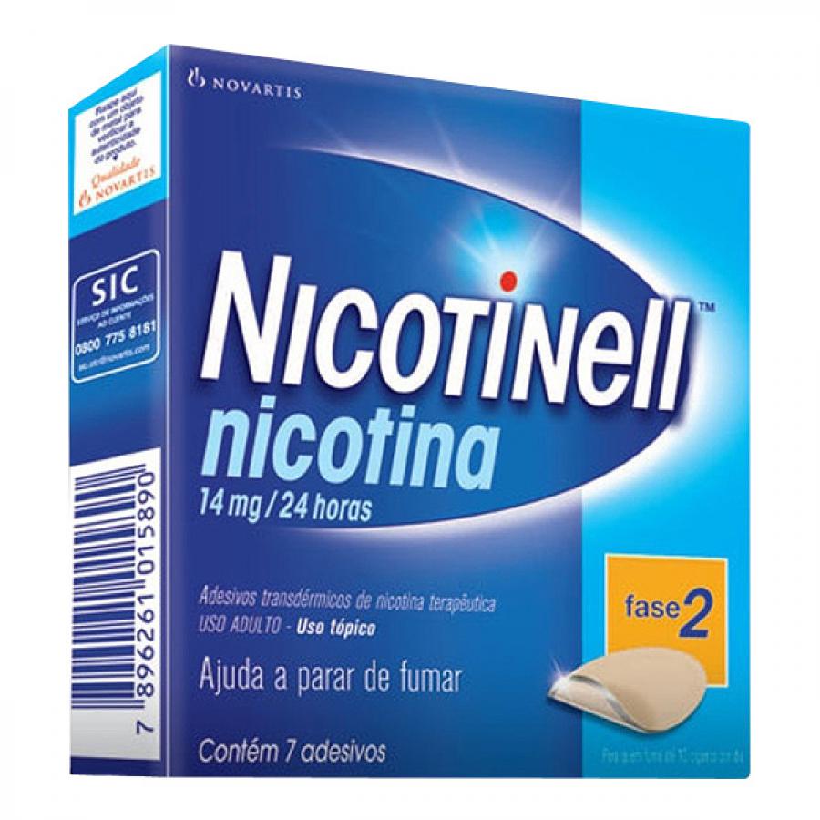 Nicotinell 14mg com 7 Adesivos