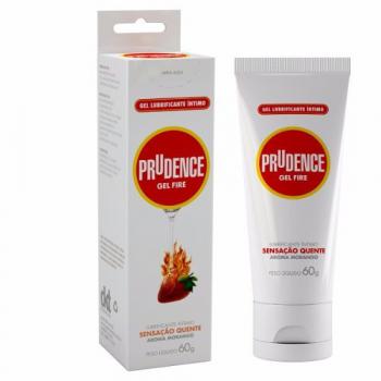 LUBRIFICANTE INTIMO PRUDENCE GEL 60G - MORANGO FIRE