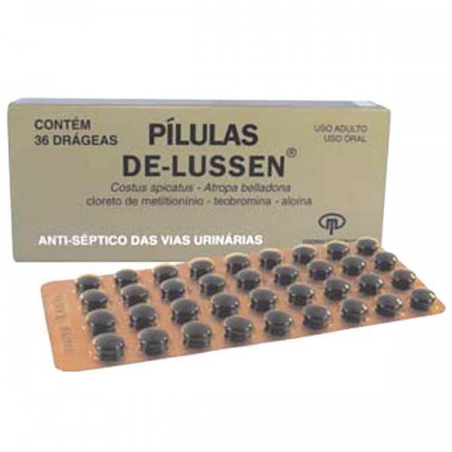 Lussen com 36 pilulas