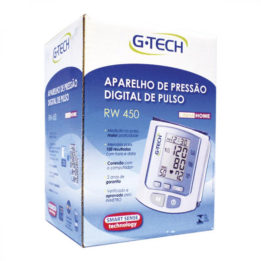 APARELHO DE PRESSÃO PREMIUM AUTOM PULSO RW450