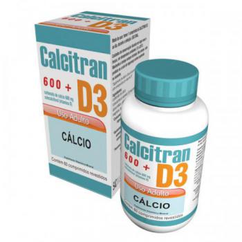 Calcitran D3 600mg 60 Comprimidos