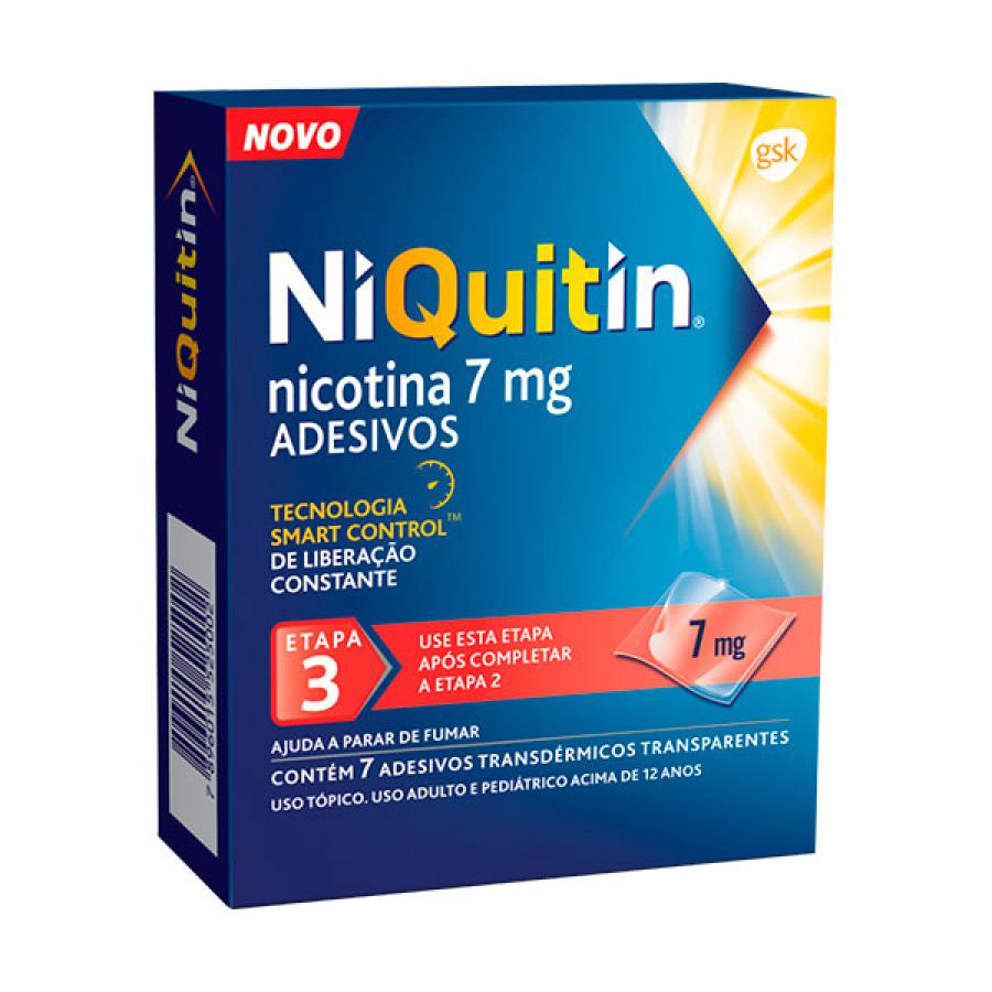 NIQUITIN  7MG ADESIVOS C/7