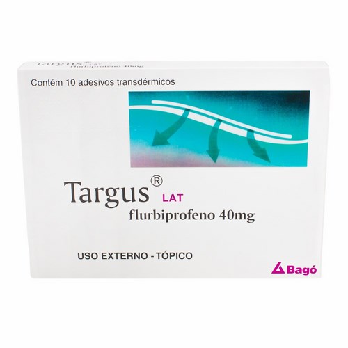 Targus Transdérmico 40mg com 10 adesivos