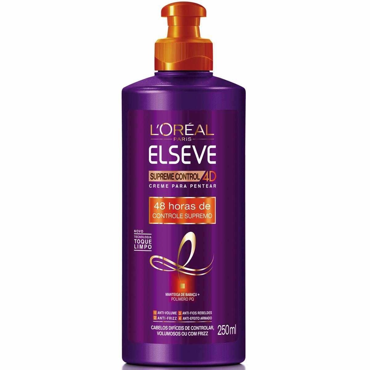 Creme De Pentear Elseve Volume Controlado 250ml