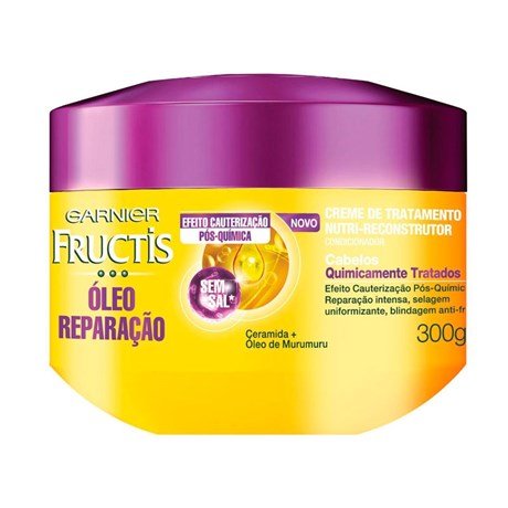 Creme De Tratamento Fructis Óleo Reparação 350g