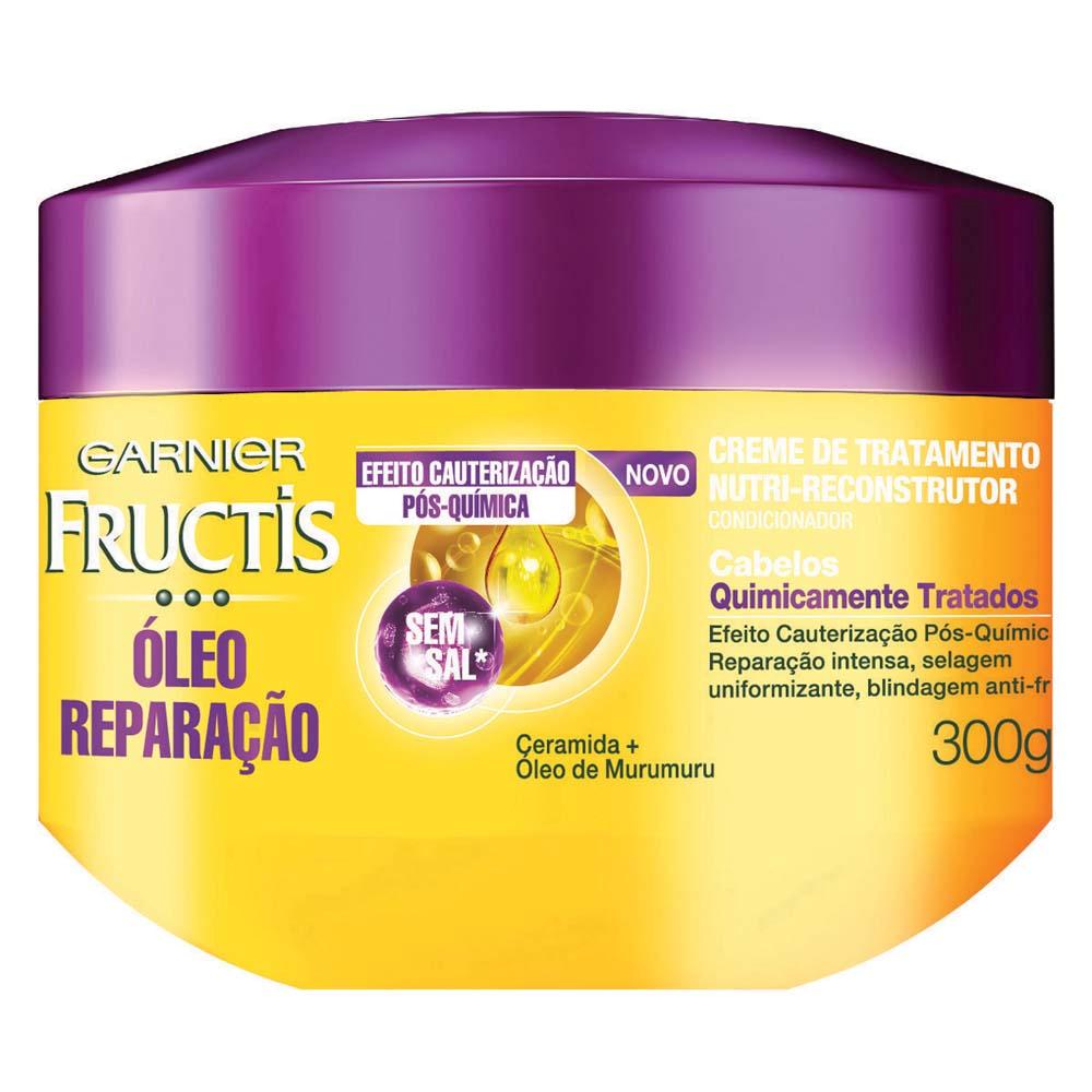 Creme De Tratamento Fructis Óleo Reparação Noturno 350g