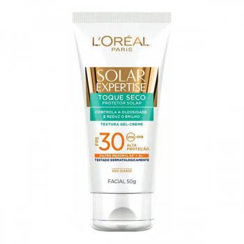 Protetor Solar Facial Expertise Toque Seco FPS 30 Loreal 50gr