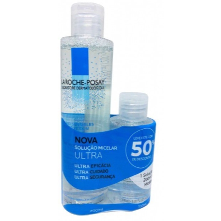 SOLUÇÃO MICELAR ULTRA LA ROCHE-POSAY 200ML + 100ML